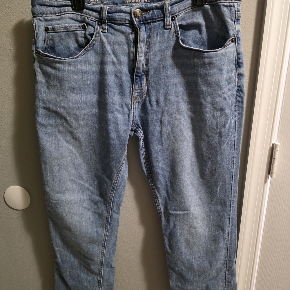 Light Blue Men’s Jeans - Classic Straight Fit